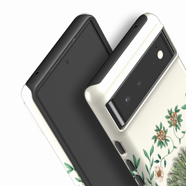 Gloss Surface Layer Light Finish Google Tough Case -  Peacock By Jade Mosinski