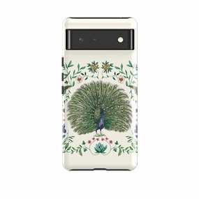 Drop Protection Protective Pattern Texture Google Tough Case -  Peacock By Jade Mosinski