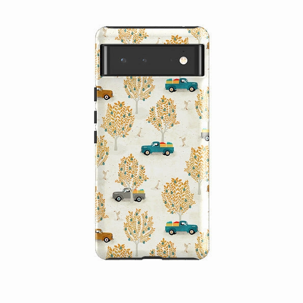 Google Tough Case -  Pear Trees and Trucks By Katherine Quinn Luxury Detail Car Accessory