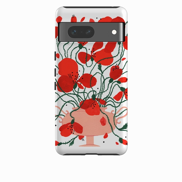 Google Tough Case -  Poppies By Madalina Andronic Dual Layer Colorful option
