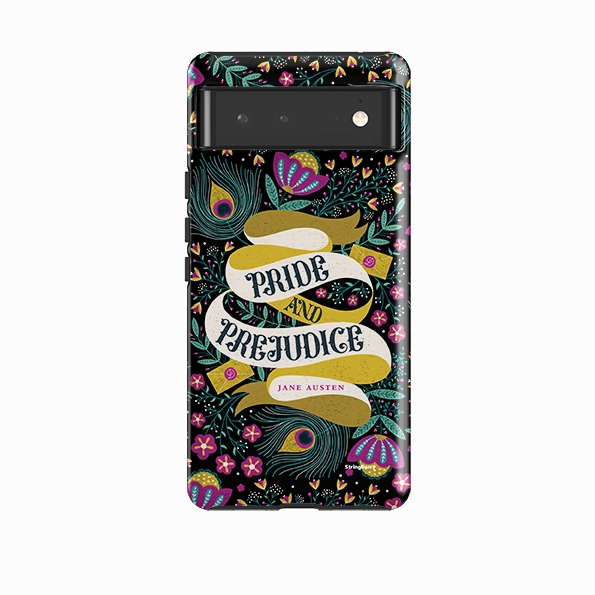 Google Tough Case -  Pride And Prejudice By Jenny Zemanek Flexible Pattern Layer Compact Texture