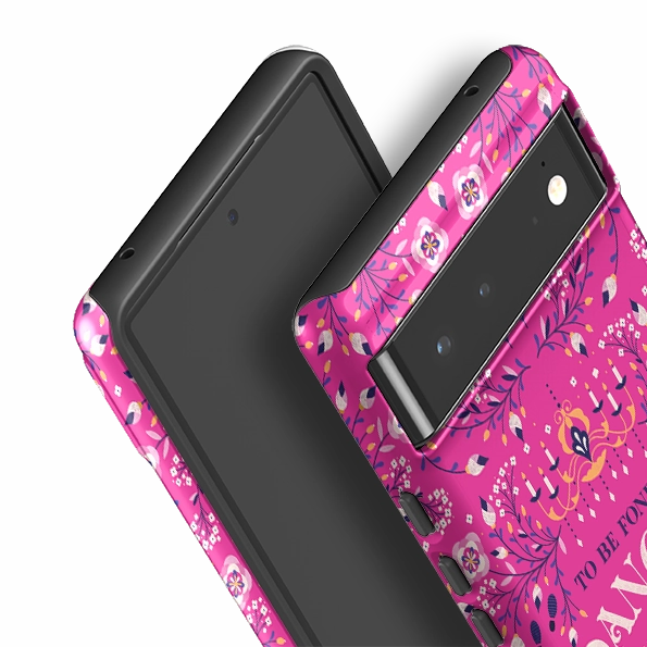 Minimal Grip Premium Grip Google Tough Case -  Pride And Prejudice Pink By Jenny Zemanek