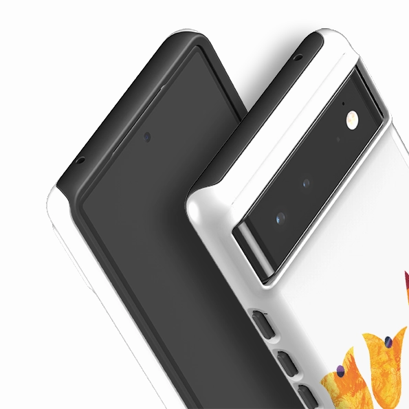 Work Essentials Tactile Feel Google Tough Case -  Pride Rabbit By Tracey English