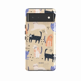 Protective Texture Layer Tough Grip Google Tough Case -  Purrfect