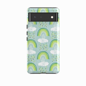 Hard Shell Protective Structure Google Tough Case -  Rainbows And Crystals By Katherine Quinn