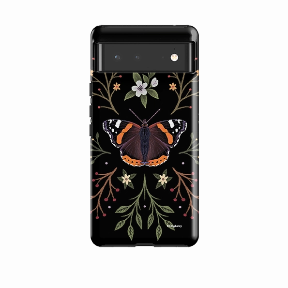 Google Tough Case -  Red Admiral Butterfly By Anna Stead Refined Protection