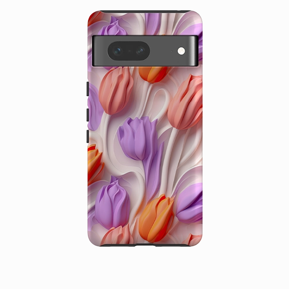 Shock Resistant Build Google Tough  Case - Rotterdam Tulips