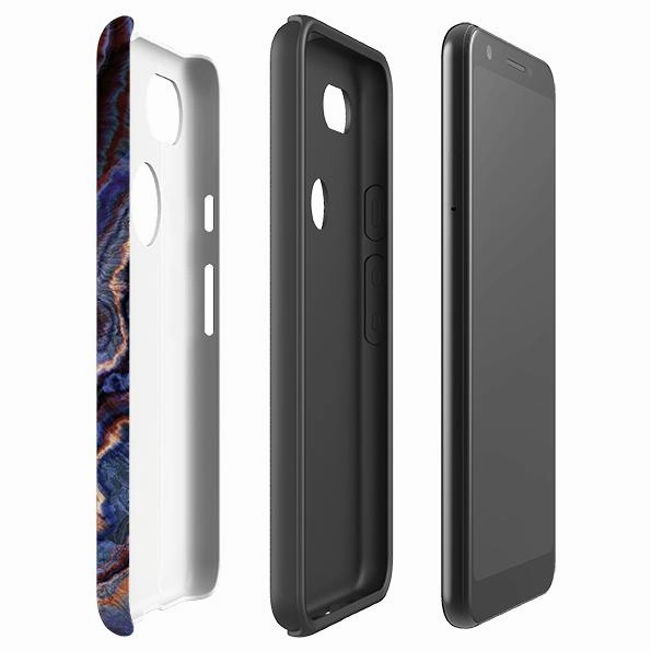 Polished Surface Protective Layer Google Tough Case -  Royal Agate