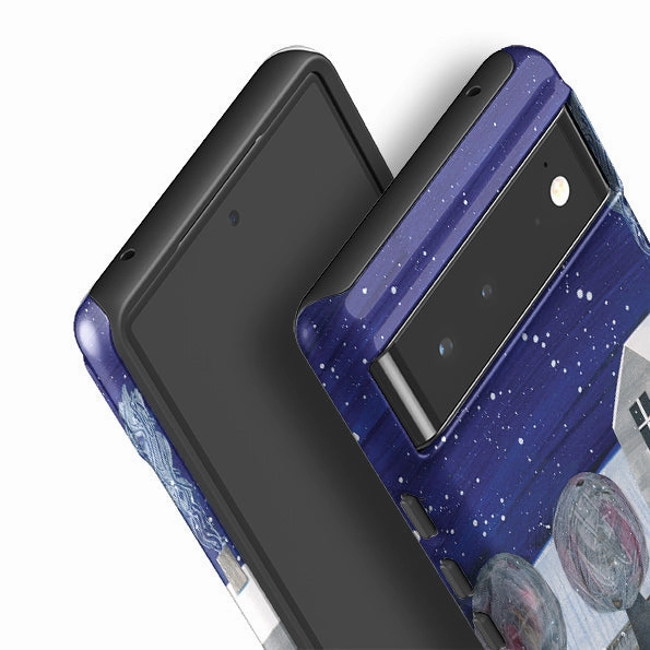 Fashion Texture Google Tough Case -  Santa By Tracey English