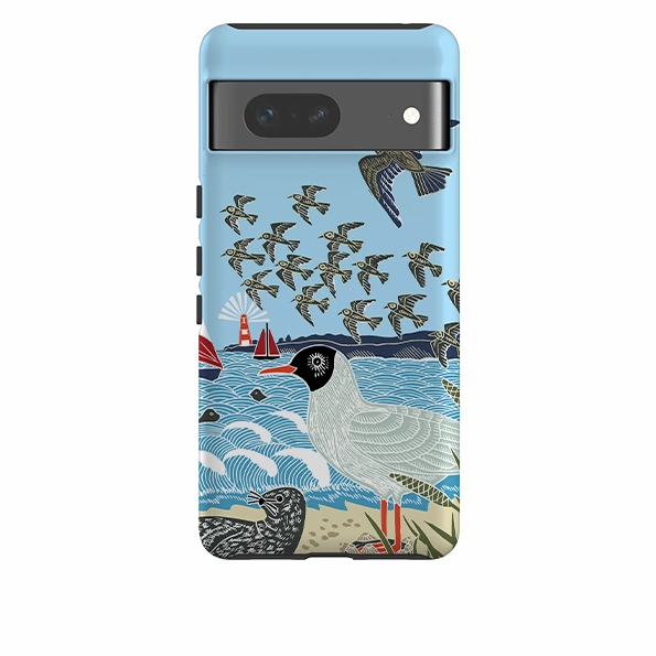 Google Tough  Case - Seagulls And Seals By Kate Heiss soft look High protection