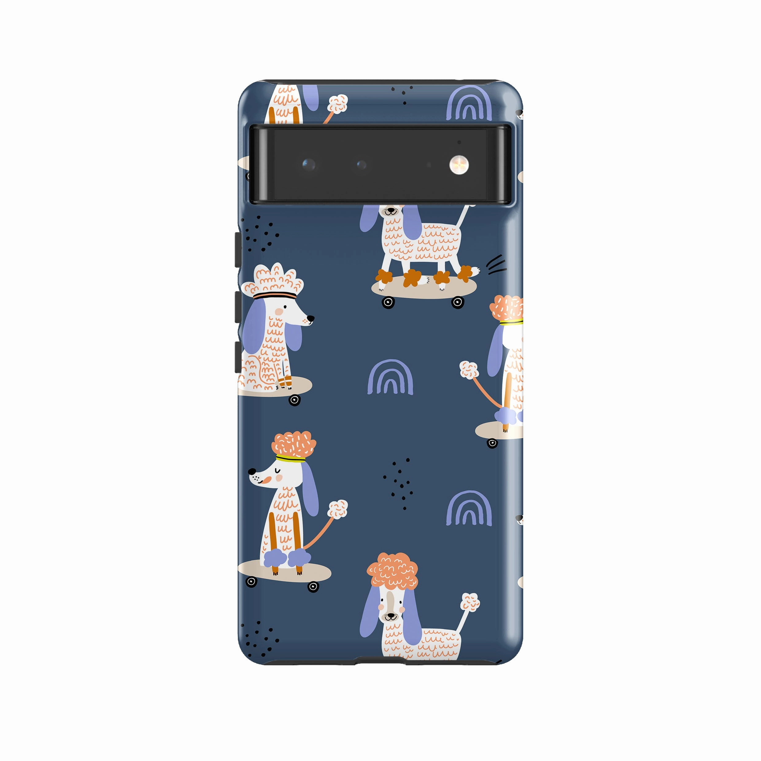 Compact Grip Google Tough Case -  Skater Dogs