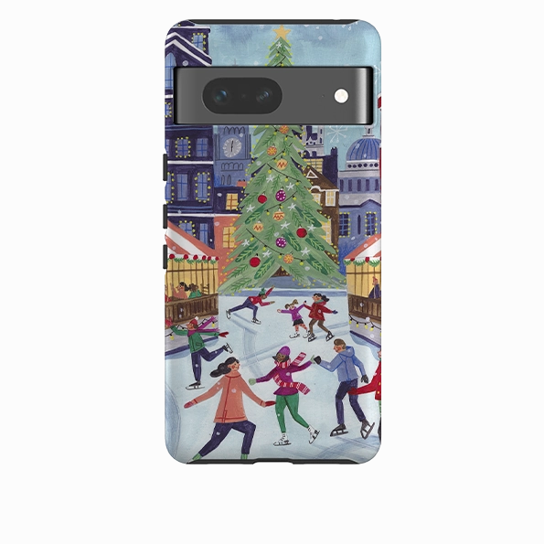 Google Tough Case - Skating London By Caroline Bonne Muller Colorful Finish Anti glare