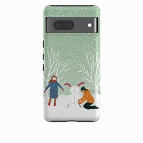 Google Tough Case - Snowball Building By Katherine Quinn Magnetic Mount Compatible Impact Guard