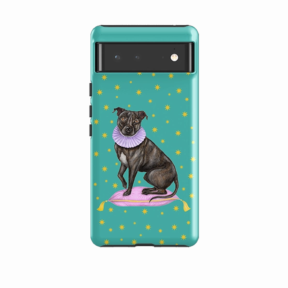 Luxury Texture Finish Elegant Texture Layer Google Tough Case -  Staffy By Catherine Rowe