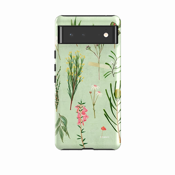 Google Tough Case -  Summer Specimens By Katherine Quinn Matte Surface Bold colors