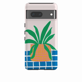 Hybrid Pattern Texture Flexible Grip Google Tough Case - Summer Vine