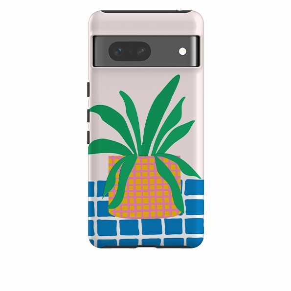 Matte Look Finish Strong material Google Tough Case - Summer Vine