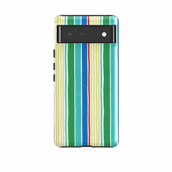 Google Tough Case -  Sunrays Green By Sarah Campbell Ergonomic grip