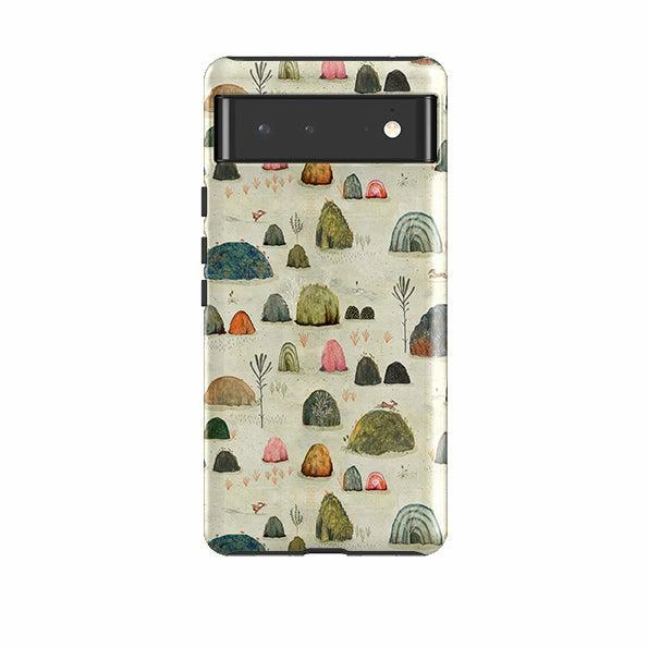 Google Tough Case -  Sunset Mossy Hills By Katherine Quinn Glossy Texture Layer