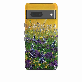 metal frame Protective Quality Google Tough Case -  Sunshine Meadow By Linda Calvert Jacobson