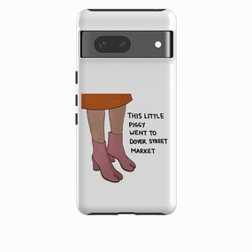 Sleek Guard Modern Finish Google Tough Case -  This Little Piggy By Angelica Hicks