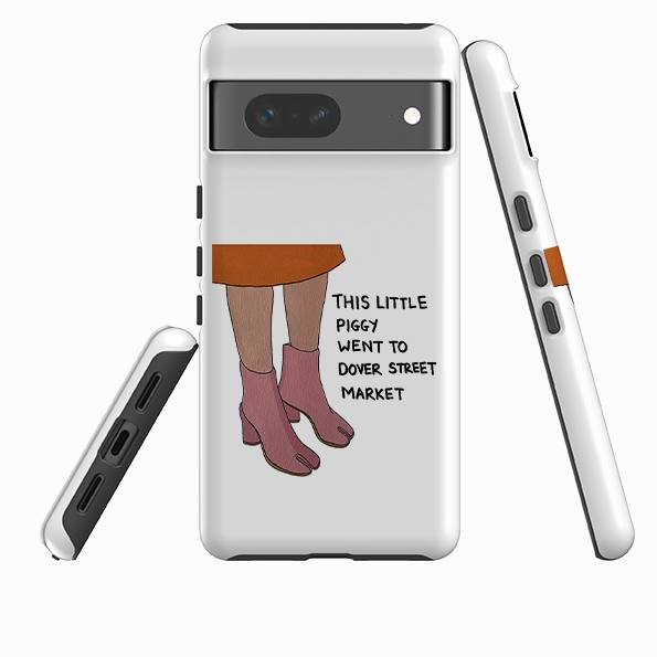 Google Tough Case -  This Little Piggy By Angelica Hicks Smooth Craftsmanship Modern feature