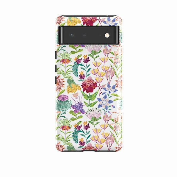 Durable Pattern Texture Google Tough Case -  Tropic-2 By Natalie Pedetti Prack