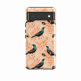 Polished Edge Google Tough Case -  Tui Pink By Katherine Quinn