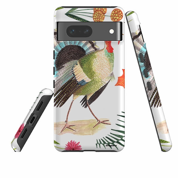 Glossy Texture Layer Google Tough Case -  Turkey By Caroline Bonne Muller