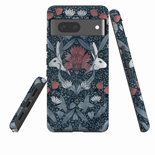 Google Tough Case -  Two Rabbits By Maria Matos Modern Function Gloss Layer