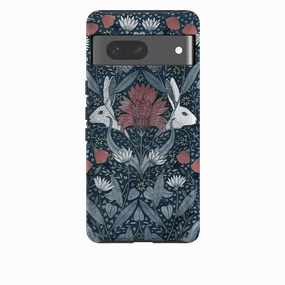 Smooth Layer Soft Material Google Tough Case -  Two Rabbits By Maria Matos