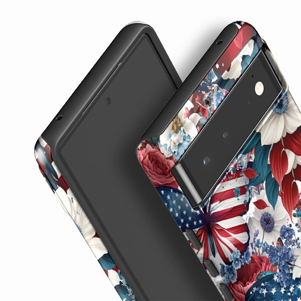 Elegant Edge Outdoor Travel Google Tough Case -  US Floral III