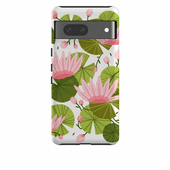 Full Coverage Google Tough Case -  Waterlily By Madalina Andronic
