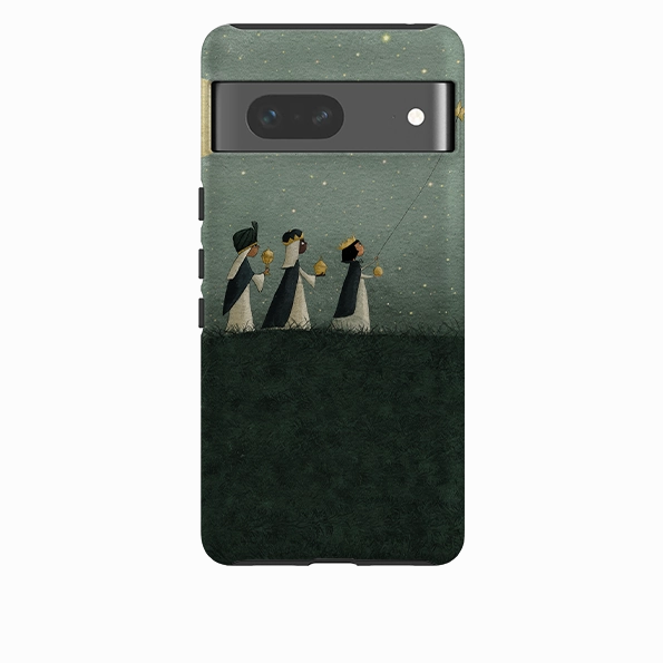 Portable Fit Smooth Form Texture Google Tough Case - We Three Kings By Maja Lindberg