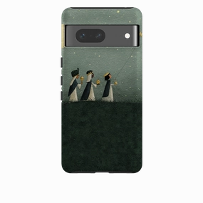 Colorful Pattern Fashion Touch Google Tough Case - We Three Kings By Maja Lindberg