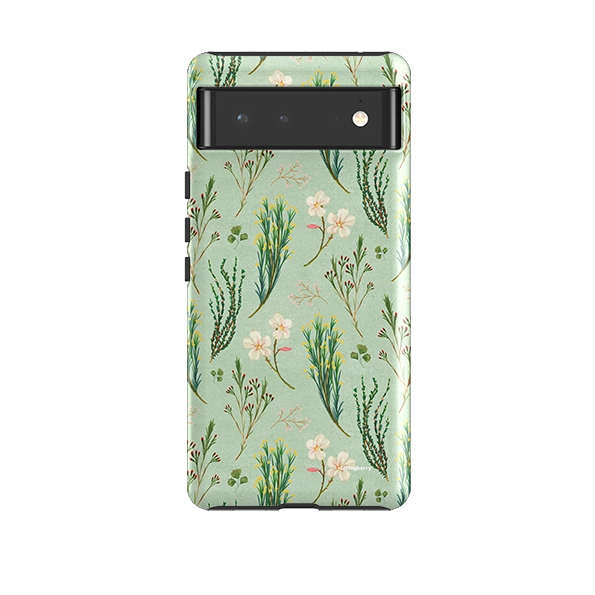 Google Tough Case -  Wild Flowers By Katherine Quinn Scratch Barrier Soft Touching