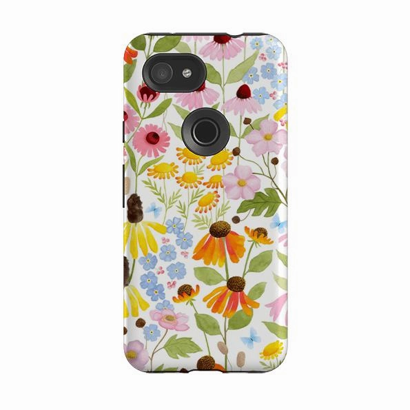 Google Tough Case -  Wildflower Pattern By Bex Parkin Comfort Edge Texture