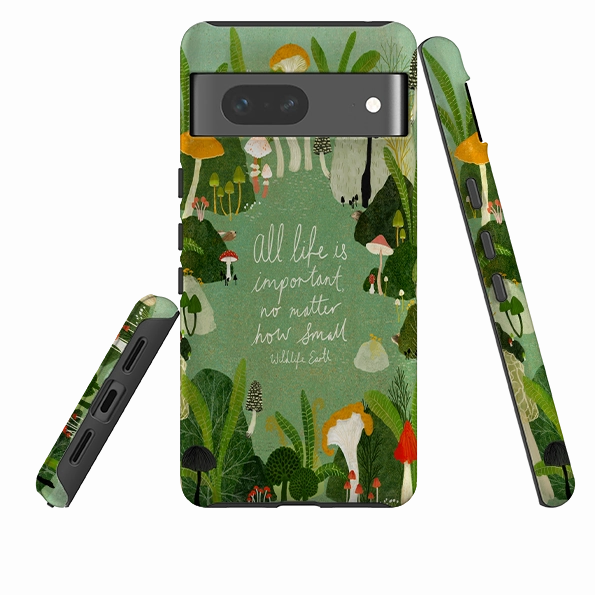Google Tough Case -  Wildlife Text By Katherine Quinn Fashion Statement Modern Look