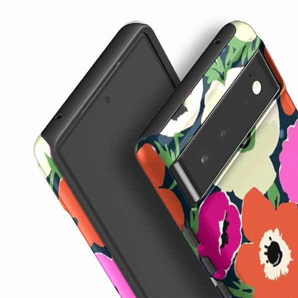 Long Lasting Refined Finish Google Tough Case -  Windflowers By Sarah Campbell