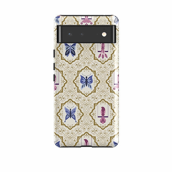 Google Tough Case -  Wingframes Ivory By Jenny Zemanek Slim Feel