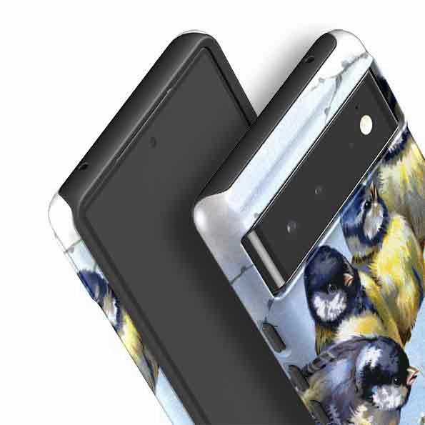 Google Tough Case -  Winter Birds By Heritage Fashion Design