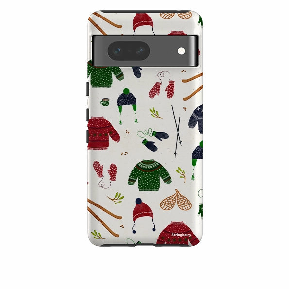 Protective Craft Google Tough Case -  Winter Clothes By Katherine Rowe