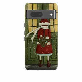 Smooth Form Texture Google Tough Case - Winter Flowers By Maja Lindberg