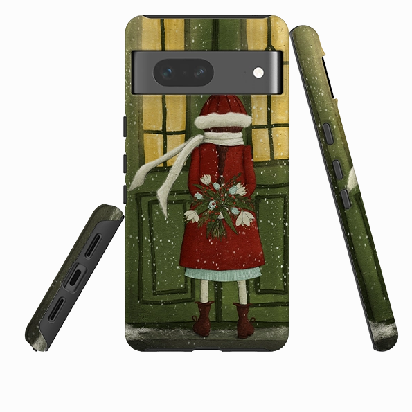 Google Tough Case - Winter Flowers By Maja Lindberg Durable Form High Durability