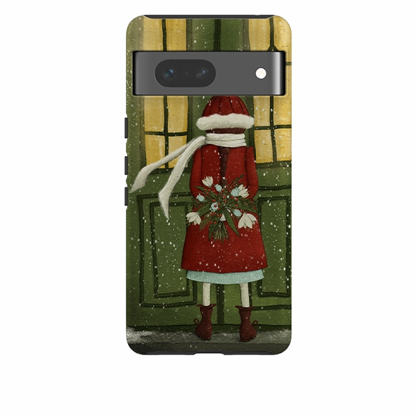 Smooth Form Texture Google Tough Case - Winter Flowers By Maja Lindberg