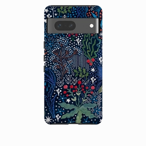 Google Tough Case - Winter Flowers I By Emma Frances Grant Gift Choice Stylish Aesthetic