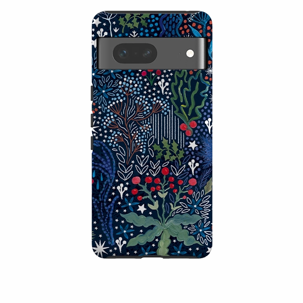 Light Protection Google Tough Case - Winter Flowers I By Emma Frances Grant