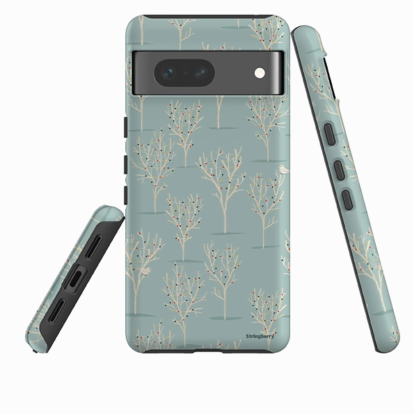 Google Tough Case -  Winter Forest By Katherine Rowe Durable Coating