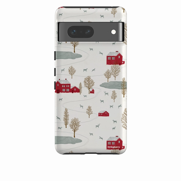 Polished Detail Google Tough Case -  Winter Landscape II By Katherine Rowe