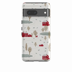 Durable Texture Build Google Tough Case -  Winter Landscape II By Katherine Rowe
